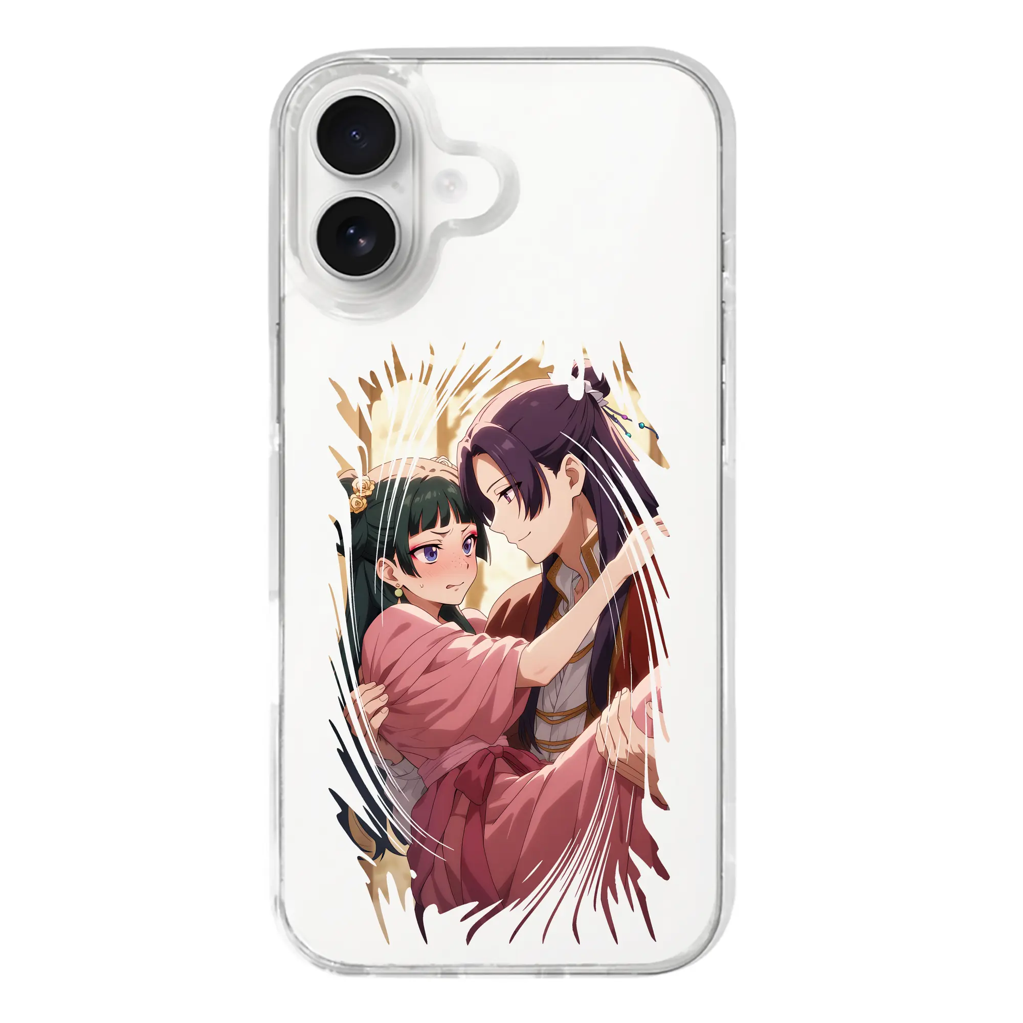 薬屋のひとりごと グッズ,壬氏 - iPhone 17シリーズ 透明スマホケース – 薄型・耐衝撃・精密フィット保護カバー